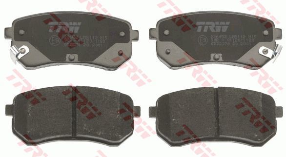 Hyundai i10 Arka Fren Balatası 1.1 Benzinli 2008-2013 TRW