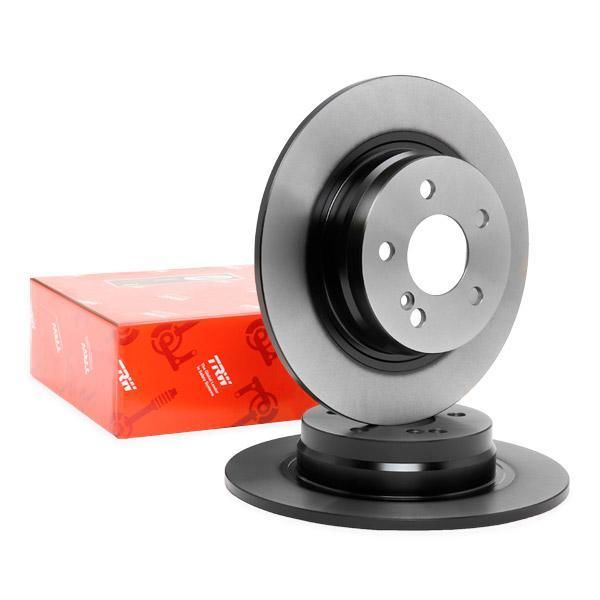 Mercedes 204 Kasa C200 Arka Fren Diski Bütün Modellere 300 mm Çap 2007-2013 TRW