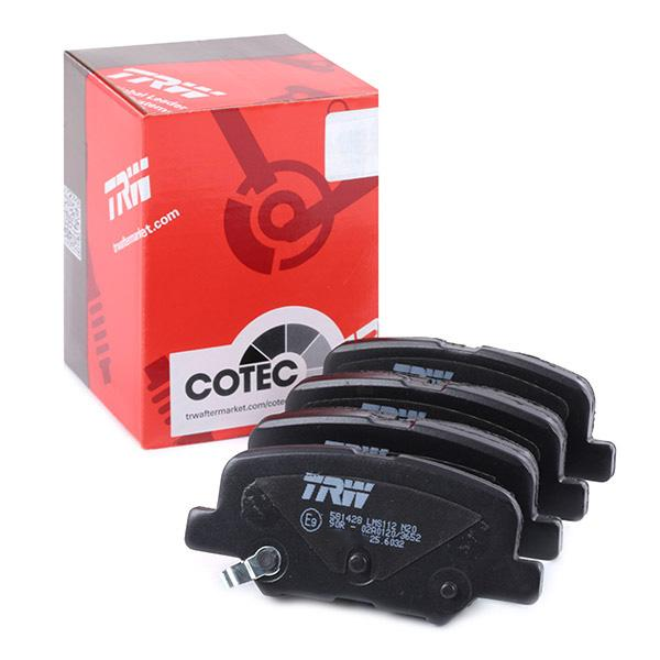 Mitsubishi ASX Arka Fren Balatası 2013 ve Sonrası TRW