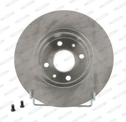 Fiat Bravo Arka Fren Diski 1.6 Multijet / 1.4 Turbo 251 mm Çap 2008-2014 FERODO
