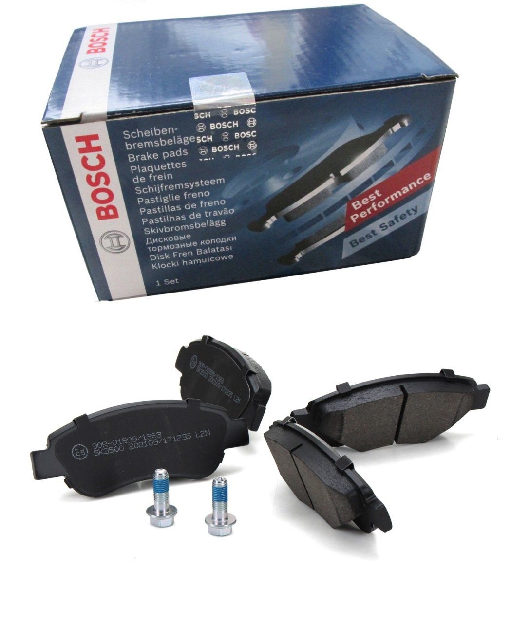 Peugeot 107 Ön Takım Fren Balata Takım Bosch Marka