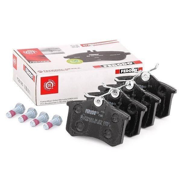 Skoda Octavia Arka Fren Balatası 253 mm Disk İçin 2004-2012 FERODO
