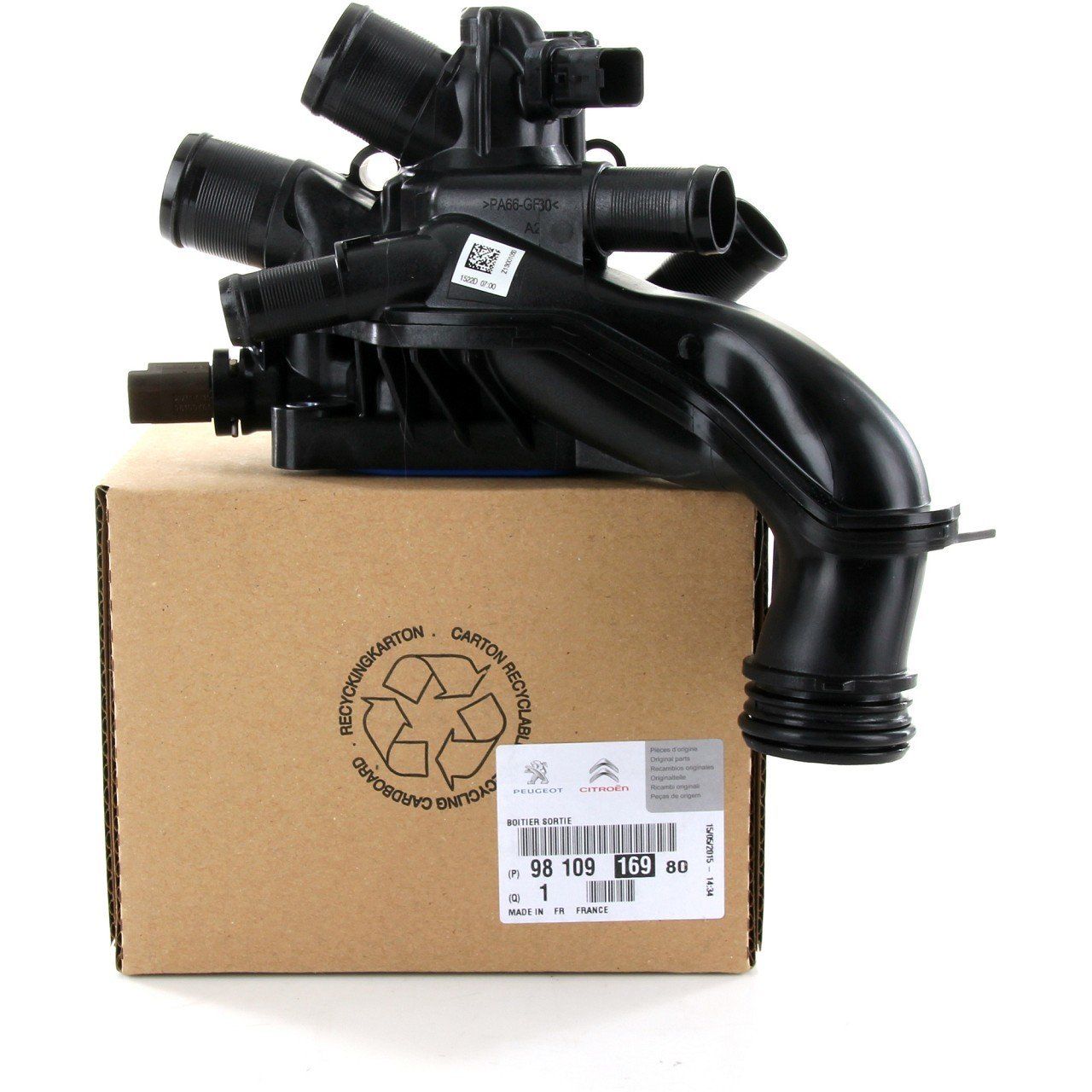 Peugeot 207 1.6 Thp Termostat Komple Orjinal
