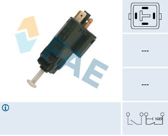 Opel Corsa C Fren Pedal Müşürü Fae Marka