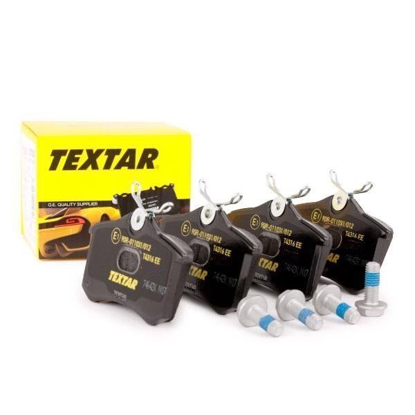 Citroen C3 Arka Fren Balatası 1.4 HDi 92 Beygir Diski Modellere 2002-2009 TEXTAR