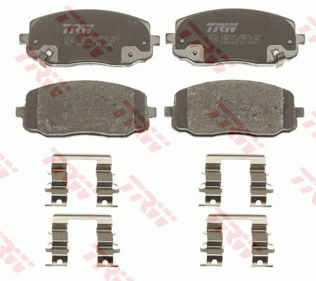Hyundai i10 Ön Fren Balatası 1.1 Benzinli 2008-2013 TRW