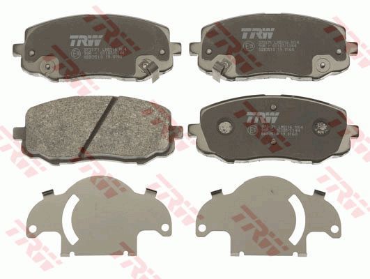 Hyundai i20 Ön Fren Balatası 1.2 Benzinli 2009-2014 TRW
