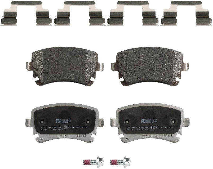 Audi A4 2005 - 2011 Model Arası Arka Fren Balatası Ferodo Marka