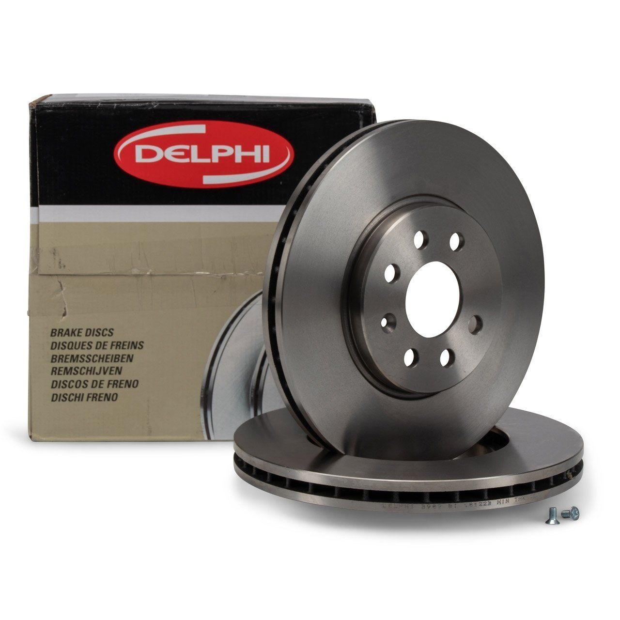 Opel Combo C Ön Fren Diski 4 Bijonlu Delphi Marka BG3989