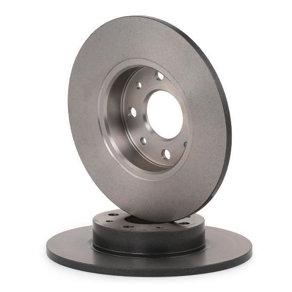 Alfa Romeo Mito Arka Fren Diski 1.4 Turbo 170 Beygir 251 mm (DELPHI)