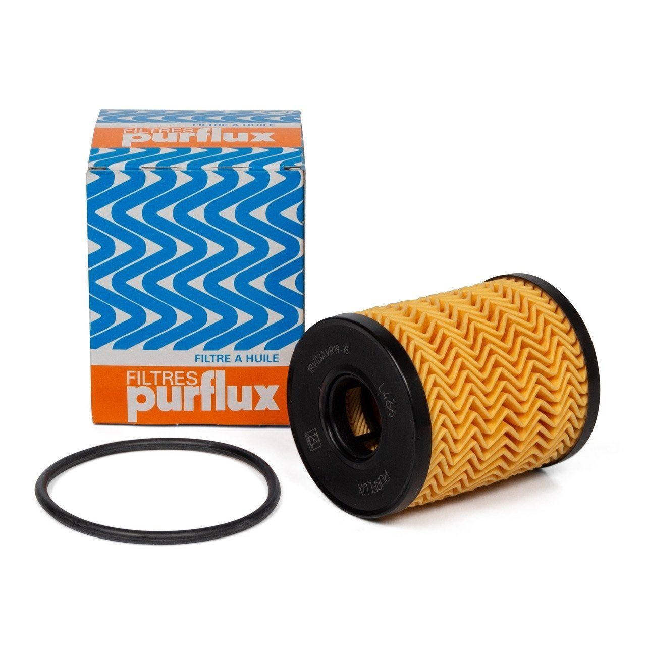 a D 1.3 Euro4 Dizel Yağ Filtresi (Tırnaklı Tip) Purflux Marka