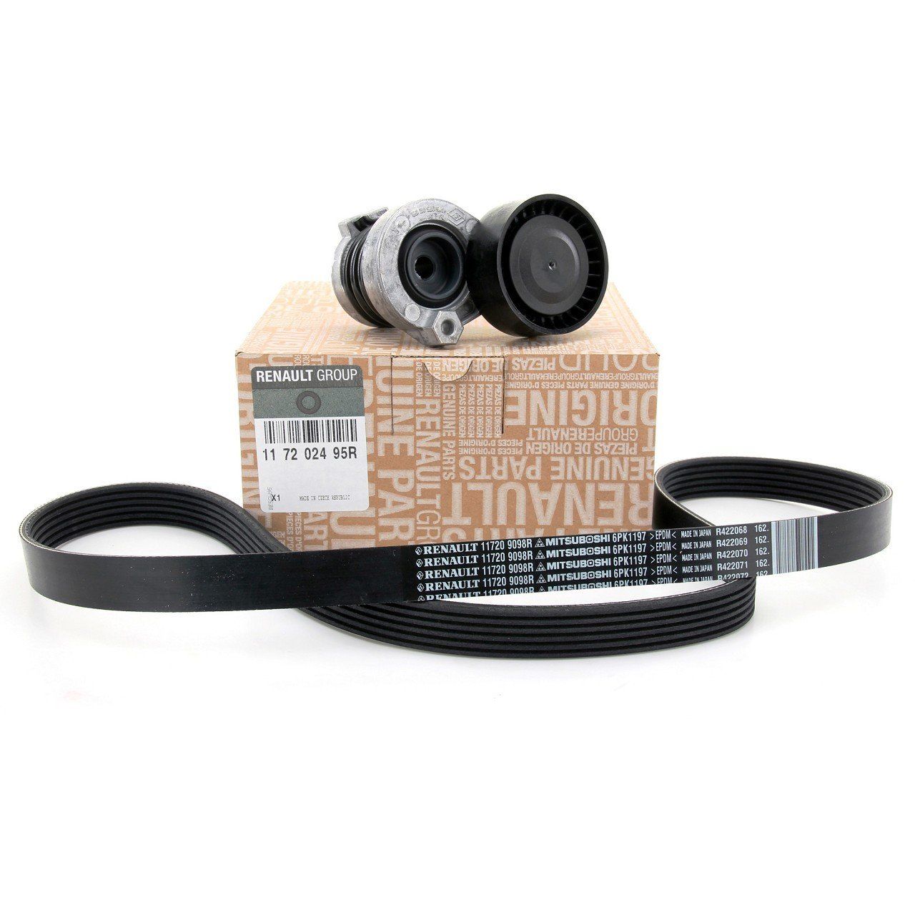 Renault Kadjar 1.5 dCi Euro 5 Dizel Motor V Kayış Gergi Kütüğü Seti Mais Marka