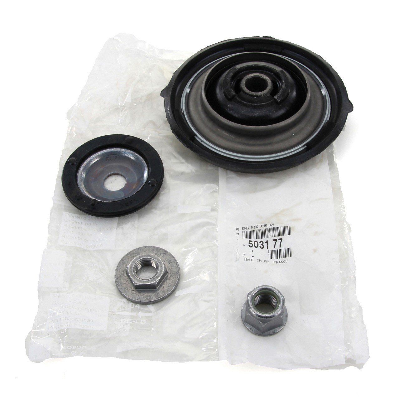 Citroen C4 2011-2017 Ön Amortisör Takozu Bilyalı Set Orjinal