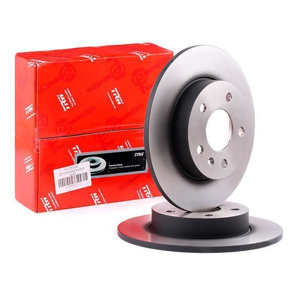 Opel Astra H GTC Arka Fren Diski 1.6 Turbo 180 Beygir 264 mm Çap 2005-2012 TRW