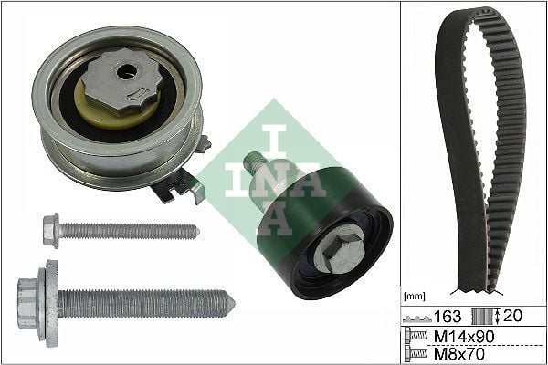 Volkswagen Passat CC Triger Seti 1.4 TSI 150 Beygir 2012-2016 INA