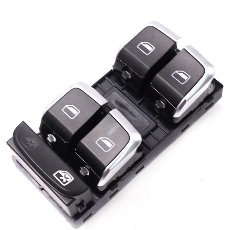 Audi Q5 2012 - 2016 Model Arası Dörtlü Cam Düğmesi Kromlu BSG Marka