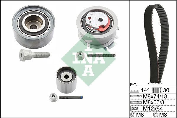 Volkswagen Passat B6 Triger Seti 2.0 TDI 140 Beygir 2006-2011 INA