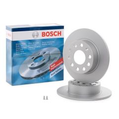 Volkswagen Golf 6 Arka Fren Diski 1.6 TDI 90 Beygir 255 mm Çap 2009-2012 BOSCH