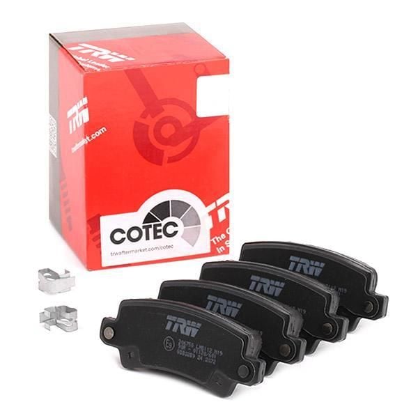 Toyota Corolla E12 Kasa Arka Fren Balatası 2002-2007 TRW