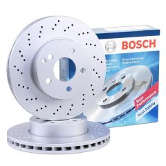 Mercedes 204 Kasa C200 Ön Fren Diski AMG Spor Paket Delikli 295 mm Çap 2007-2013 BOSCH