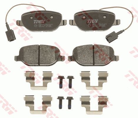 Alfa Romeo Giulietta Arka Fren Balatası 1.6 Dizel 120 Beygir Güçlendirilmiş Brembo Fren Sistemi İçin TRW