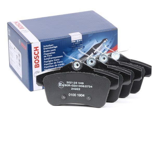 Peugeot 3008 Arka Fren Balatası Bütün Modellere 2009-2016 BOSCH