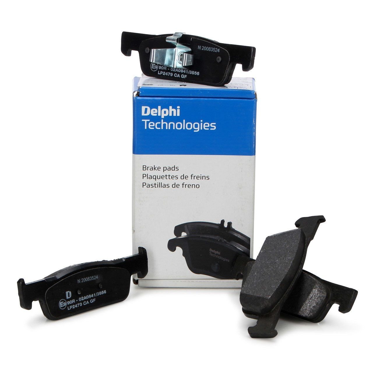 Dacia Sandero II Ön Fren Balata Takımı Ufak Tip Delphi Marka