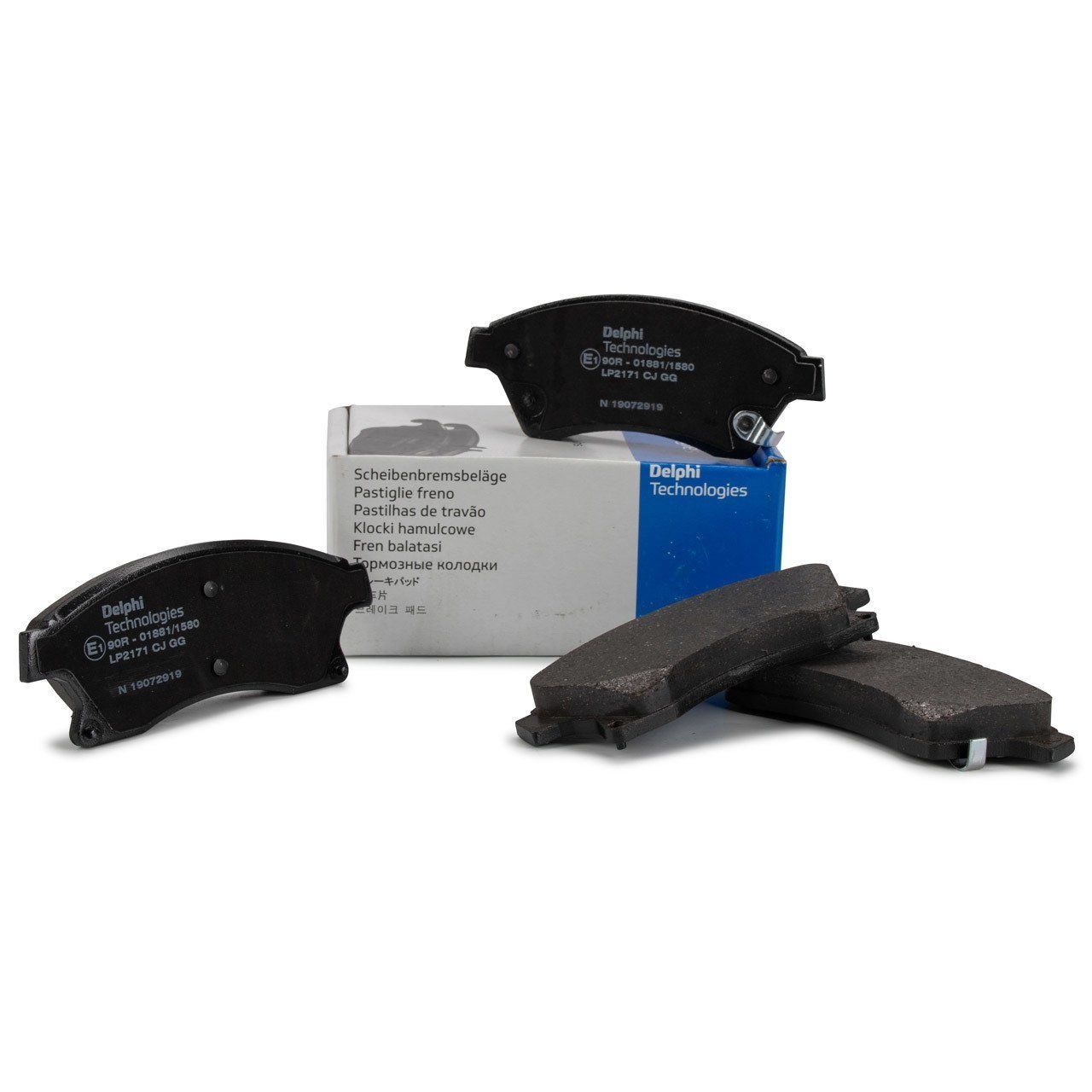 Chevrolet Yeni Aveo 1.3 Dizel Ön Fren Balatası Delphi Marka LP2171 1605169