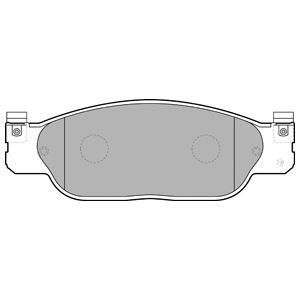Jaguar S-Type Ön Fren Balatası 3.0 V6 1999-2008 DELPHI