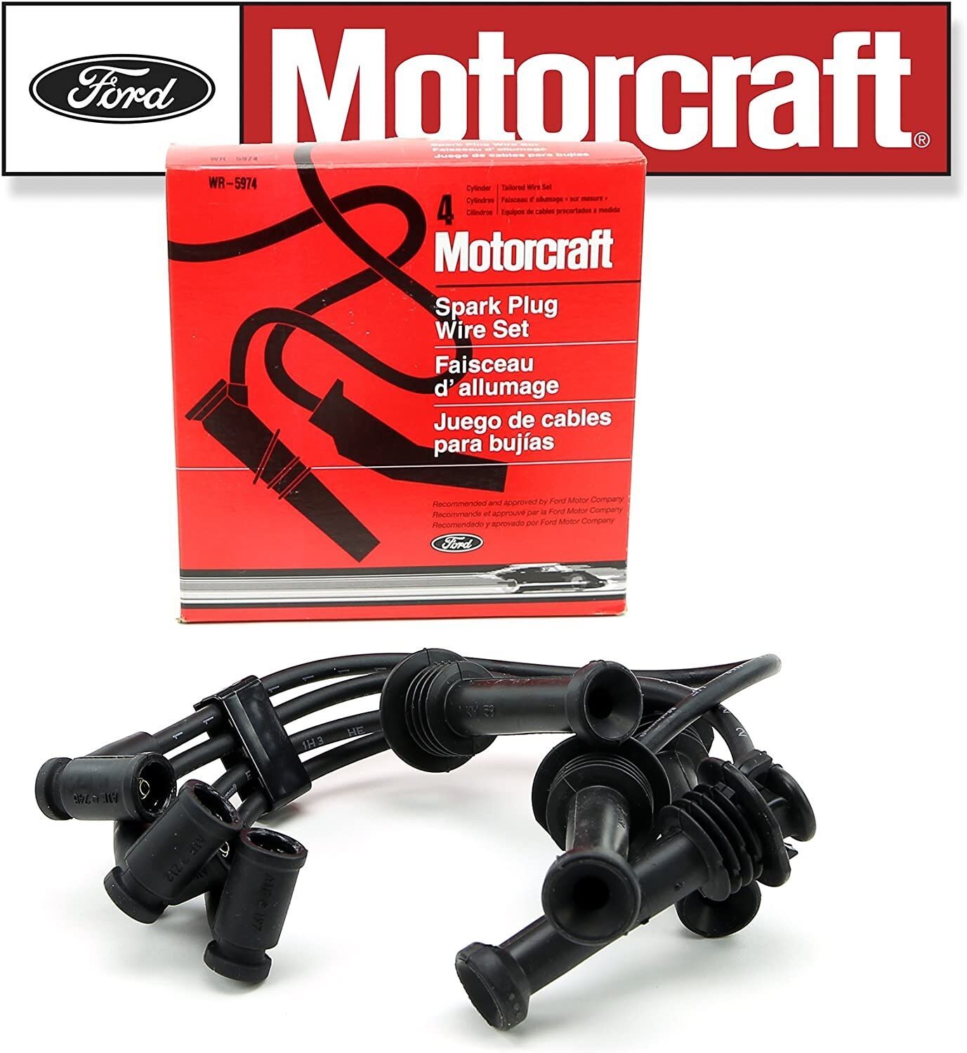 Ford Focus 2002-2005 1.6 Benzinli Buji Kablo Takımı Ford Orjinal