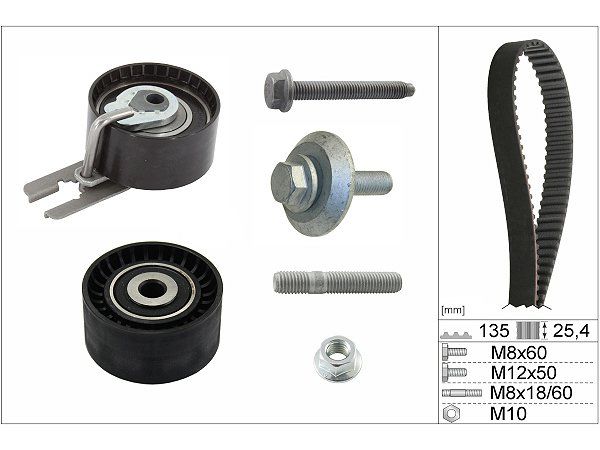 Citroen C3 Triger Seti 1.4 HDi 16V 90 Beygir 2002-2009 INA
