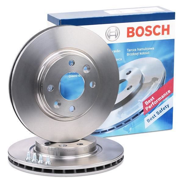 Renault Clio 4 Ön Fren Diski 1.5 dci 75 Beygir 258 mm Çap 2012-2019 BOSCH