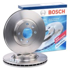 Renault Clio 4 Ön Fren Diski 1.5 dci 75 Beygir 258 mm Çap 2012-2019 BOSCH