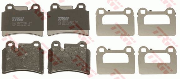 Volkswagen Touareg Arka Fren Balatası 3.0 V6 TDI Brembo Kaliper 2003-2010 TRW