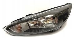 Ford Focus 2014-2018 Siyah Zemin Sol Far Orjinal