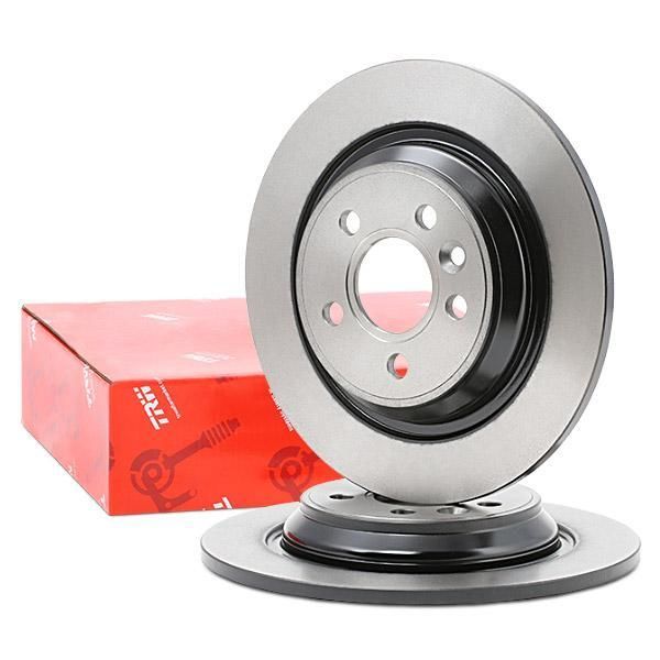 Volvo S60 2.Nesil Arka Fren Diski 302 mm Çap 2010-2018 TRW