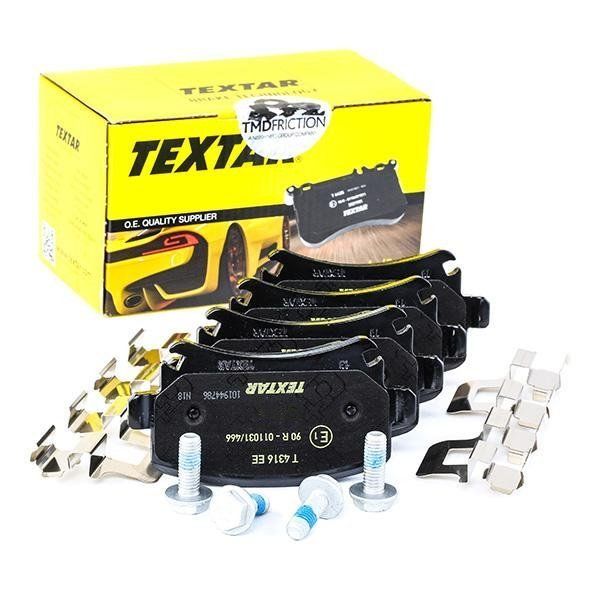 Volkswagen Passat CC Arka Fren Balatası 2008-2011 TEXTAR