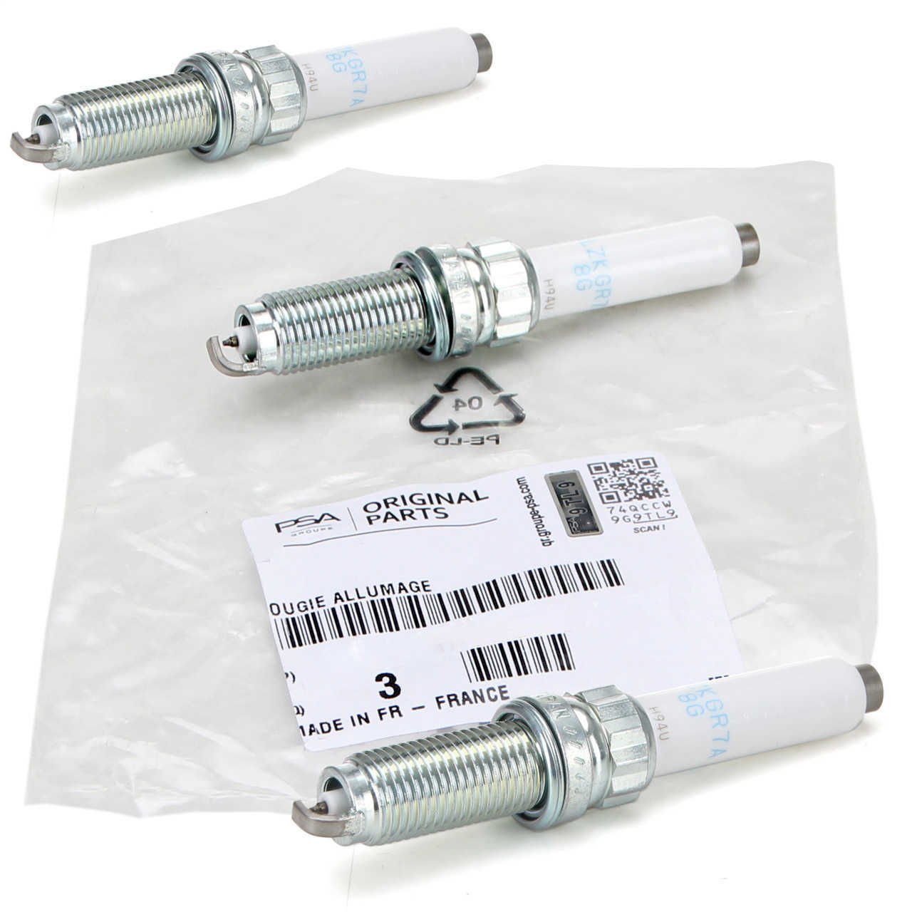 Peugeot 208 Ateşleme Bujisi 1.2 THP 110 Beygir HNP EB2ADT Motor 3 Adet 2014-2022 PEUGEOT ORİJİNAL