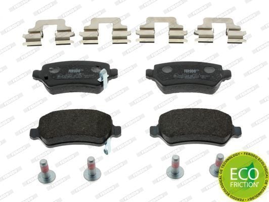 Opel Astra H GTC Arka Fren Balatası 1.6 Turbo 180 Beygir 2005-2012 FERODO