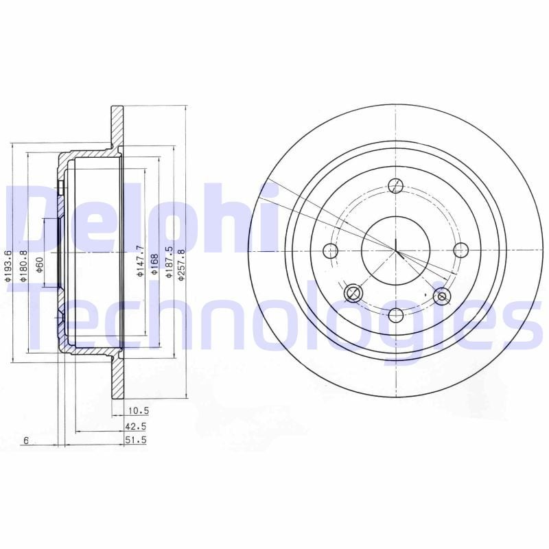 Chevrolet Lacetti Arka Diski Delphi Marka
