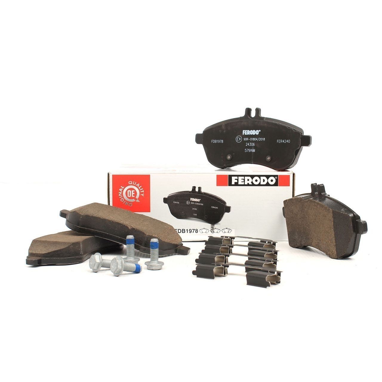 Mercedes 204 Kasa C200 Ön Fren Balatası 2007-2013 FERODO