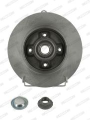 Peugeot Partner Tepee Arka Fren Diski Poryalı Büyük Tip 268 mm Çap 2008-2018 FERODO