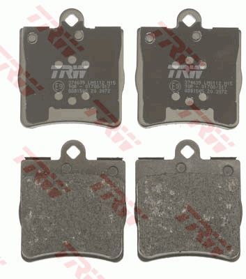 Mercedes 210 Kasa Arka Fren Balatası E200 136 Beygir 1996-2002 Tek Pimli TRW