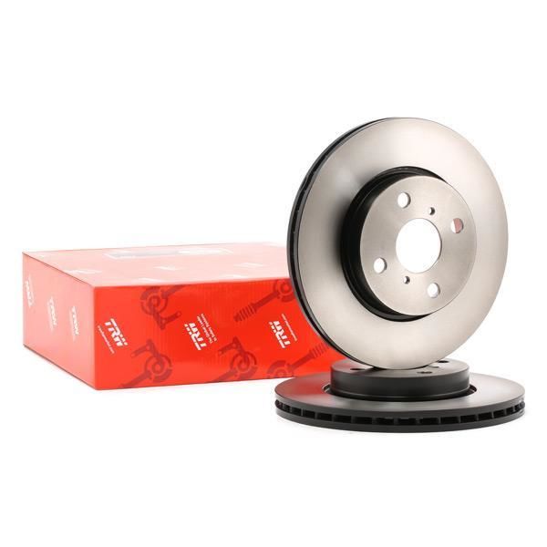 Toyota Yaris Ön Fren Diski 258 mm Çap 2005-2011 TRW