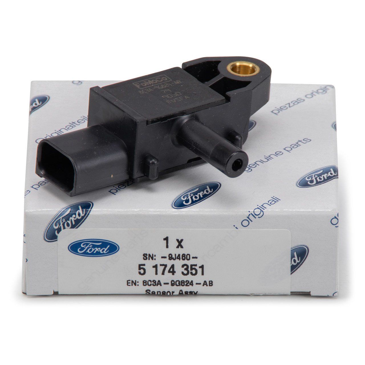 Ford Fiesta 2008-2012 1.6 TDCI Dpf Basınç Sensörü Ford Orjinal