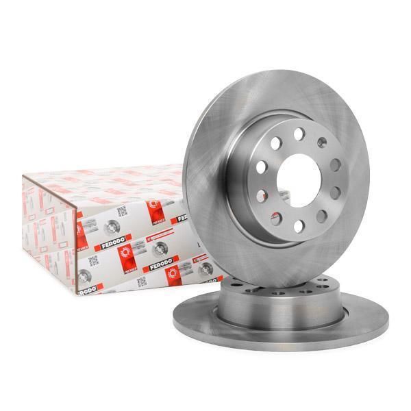 Volkswagen Golf 7 Arka Fren Diski 1.0 TSI 110 Beygir 272 mm Çap 2013-2020 FERODO