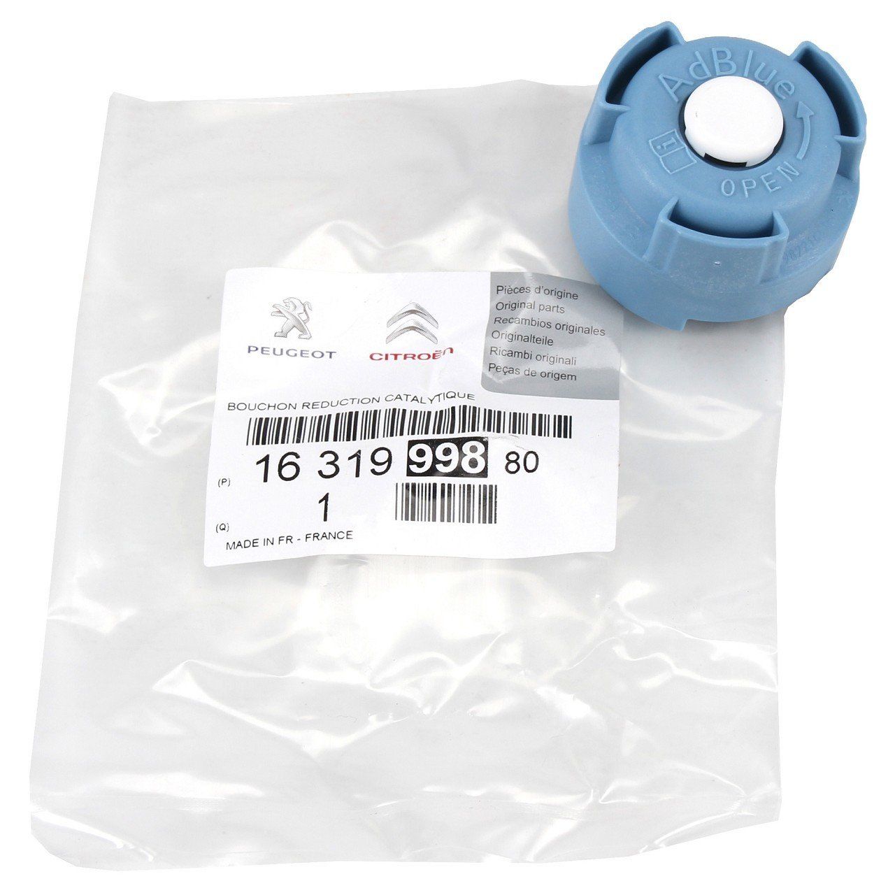 Peugeot 5008 2010-2016 Adblue Depo Kapağı Orjinal