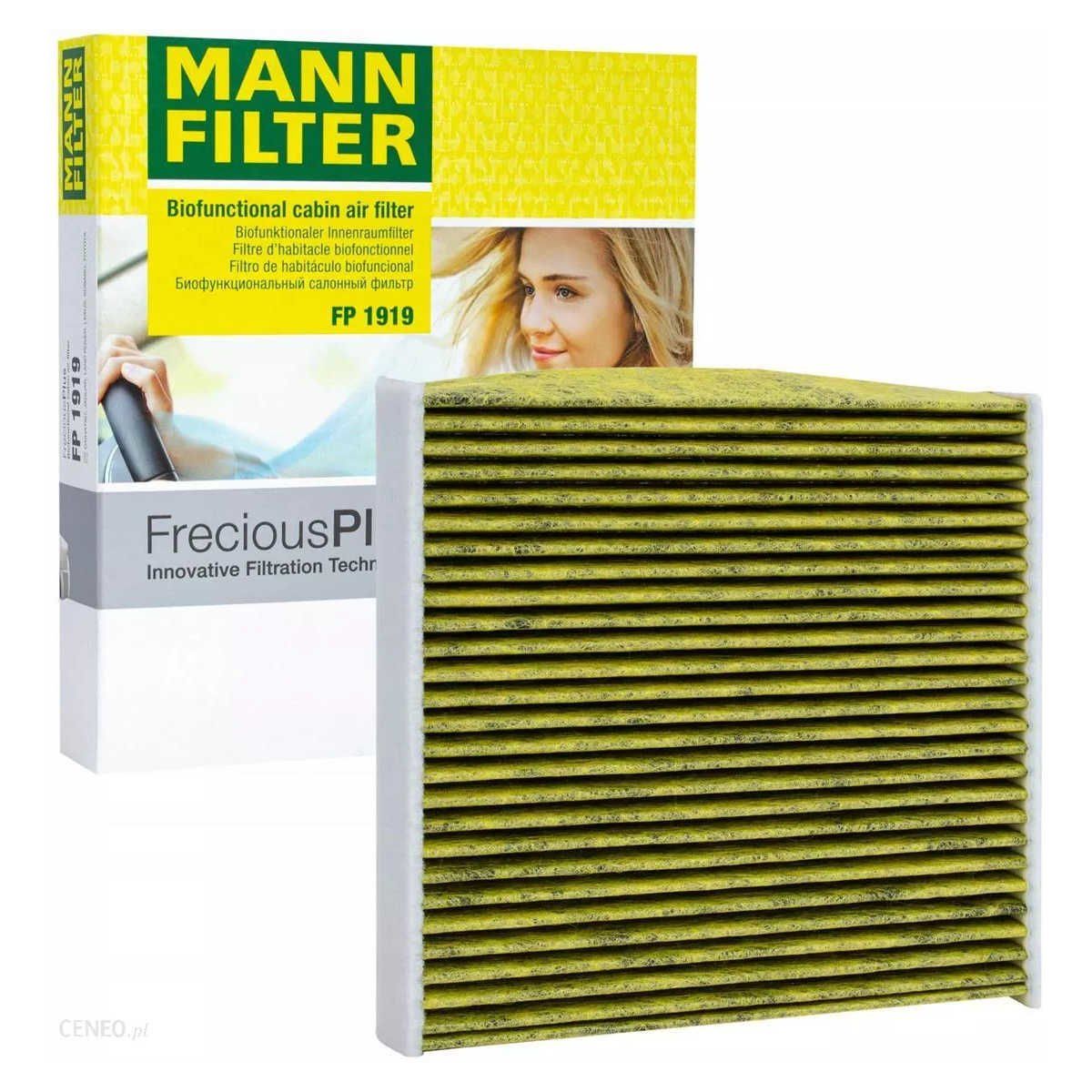 Toyota Yaris Antialerjik Karbonlu Polen Filtresi 1.4 Dizel D4D 2005-2011 MANN