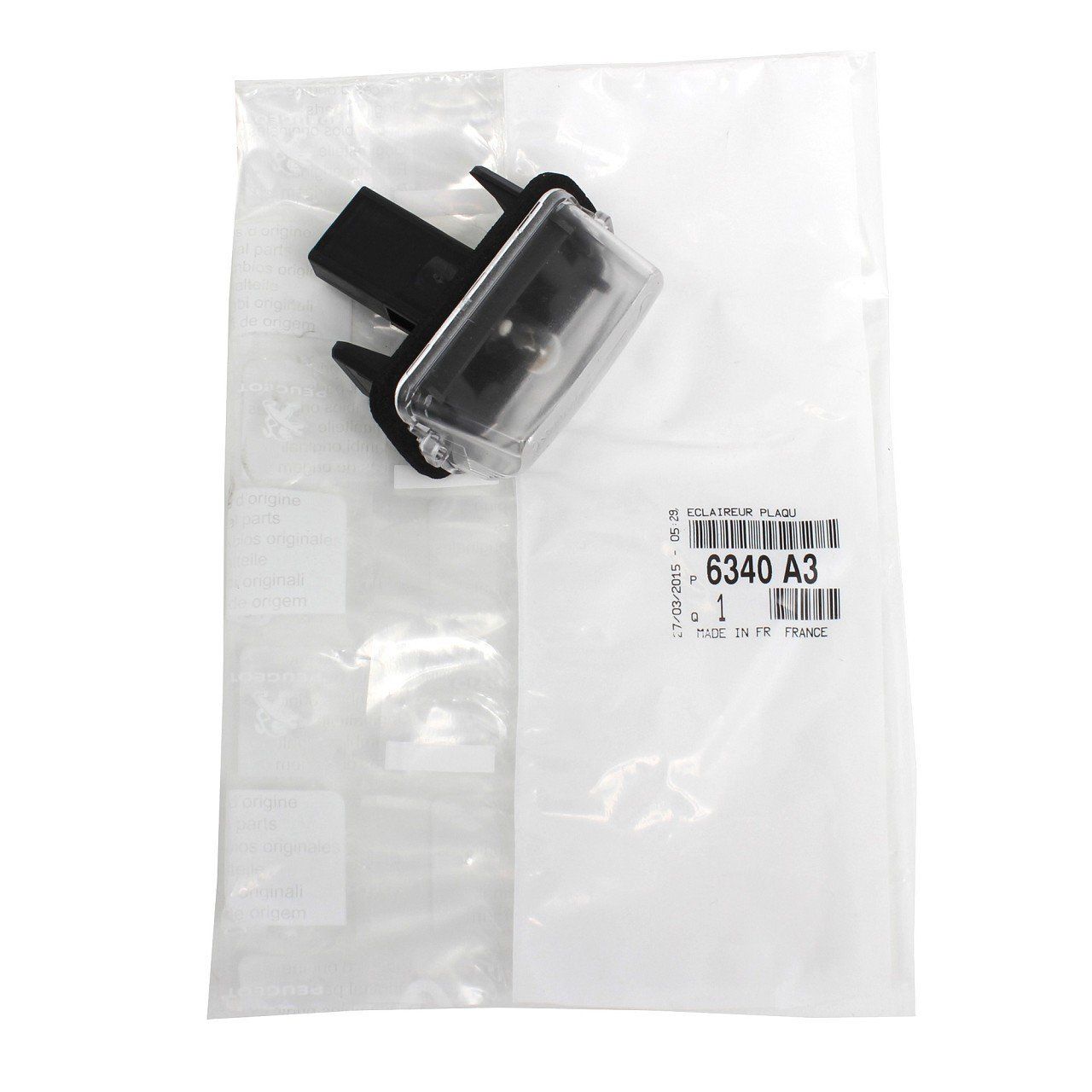 Peugeot 5008 2010-2016 Arka Plaka Lambası Orjinal