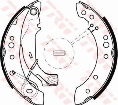 Citroen C3 Arka Kampana Fren Balatası 1.4 HDi 92 Beygir TRW Sistem 2002-2009 TRW